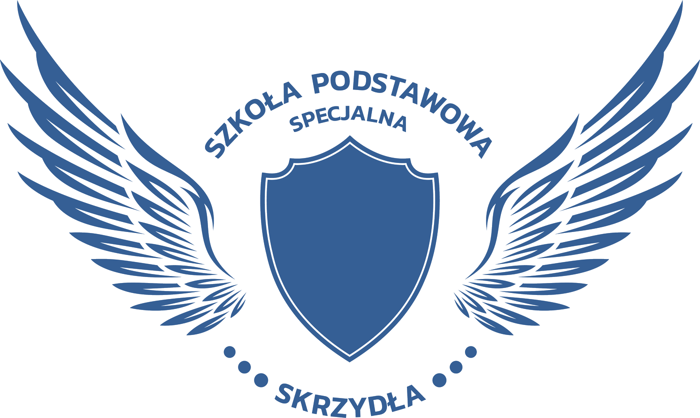 Logo — Niepubliczna Szkoła Podstawowa Specjalna „Skrzydła” w Bolesławcu